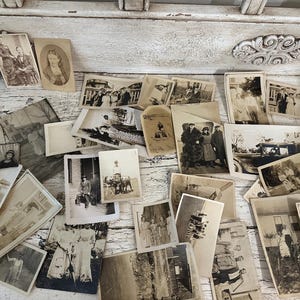Vintage Photo Lot- Over 300 Beautiful Black and White Photos - 1800&#39;s-1930s - Mixed Subjects: Kids, Family, Vacations