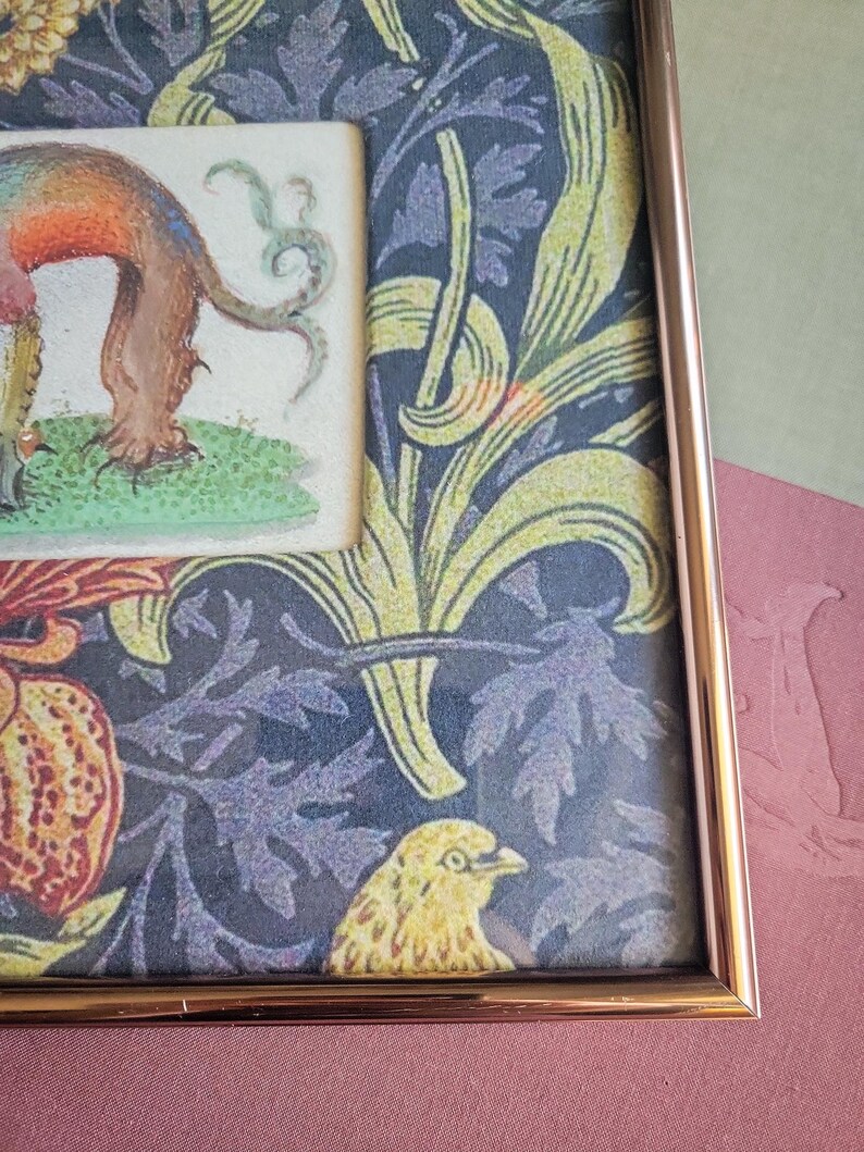 Medieval Marginalia Art | Funny Monster Giclée | William Morris Style ...