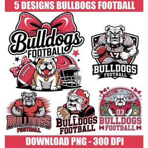 Bulldog Football Player PNG,Bulldog Mascot Sublimation,Bulldog PNG,Team Spirit PNG,SportsDesign,Football Bulldog,Game Day Shirt,Bulldog Gift