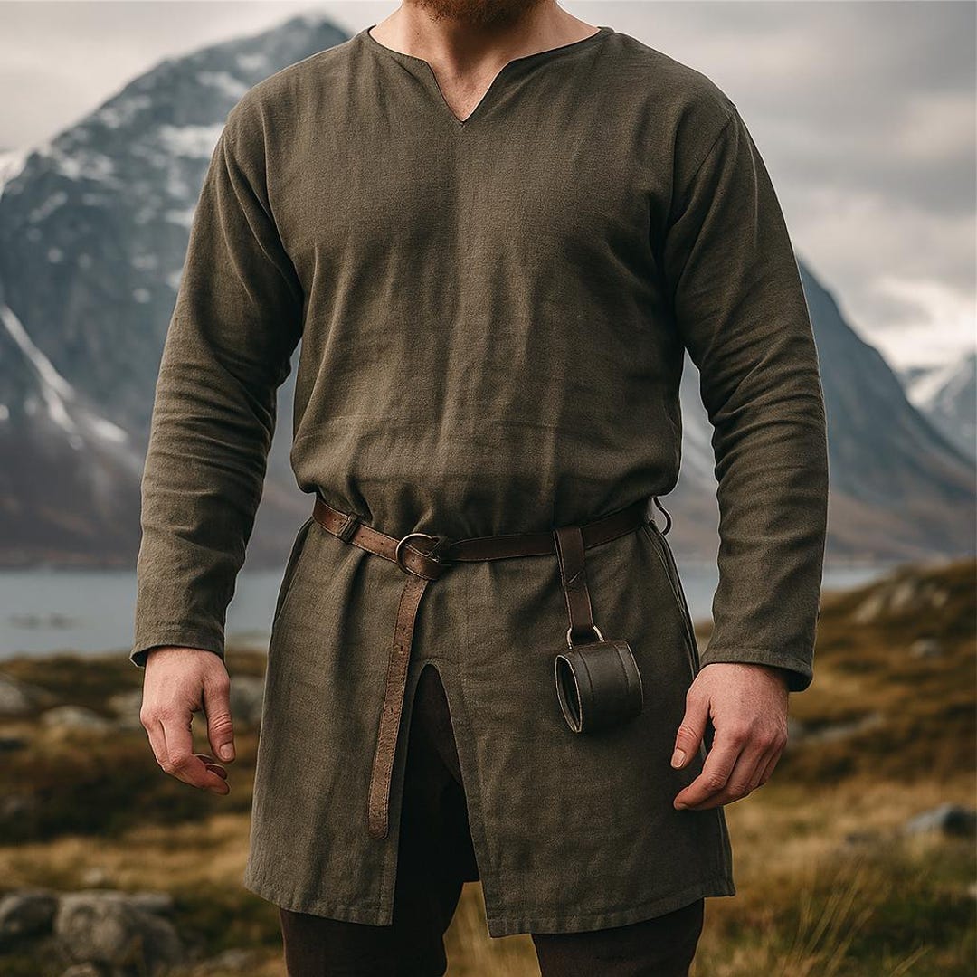 Men's Medieval Viking Tunic | Renaissance Norse Celtic Shirt - Etsy