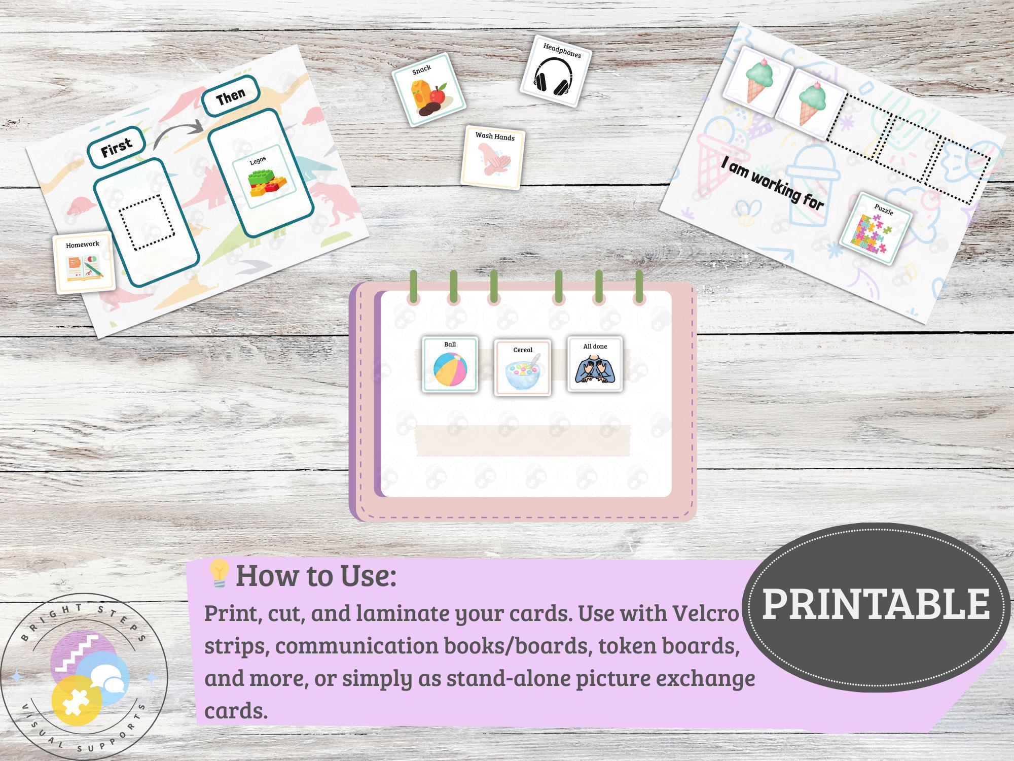 Basic Needs PECS Communication Cards: Autism & Speech Therapy (PDF) - Etsy