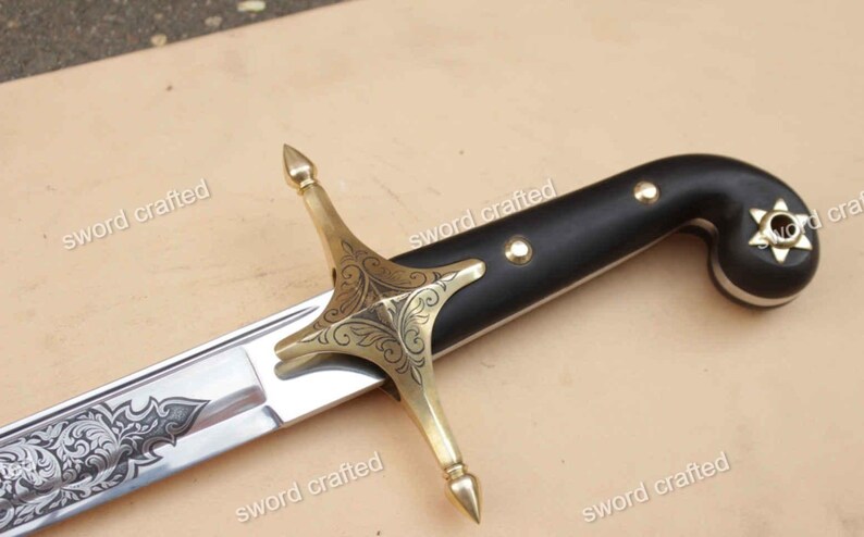 Handmade Ottoman Sword, Islamic Shamshir With Scabbard Gift for Him - Etsy