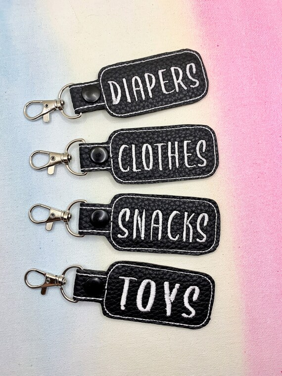 Diaper Bag Tags Labels Diaper Bag Organizing Labels Cube Etsy