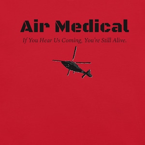 Camiseta ¡Orgullo de vuelo! / ¡Orgullo de vuelo! – Divertida camiseta de medicina aérea/EMS – Regalo para paramédico – Envío gratis