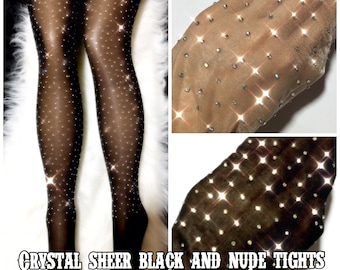 glitter tights