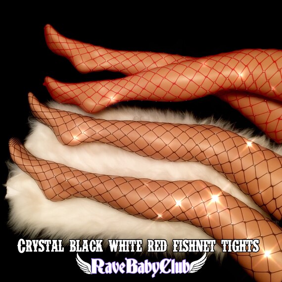 diamond fishnet stocking