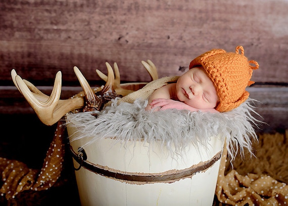 Fuddy Duddy Hunter Hat Knitting Pattern - All Sizes Newborn Through Adult Included
