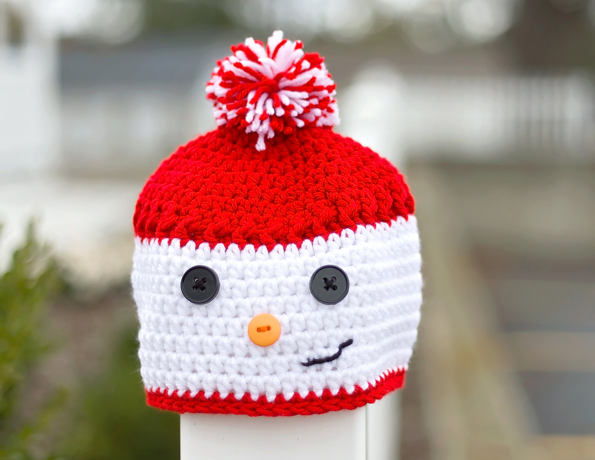 snowman beanie