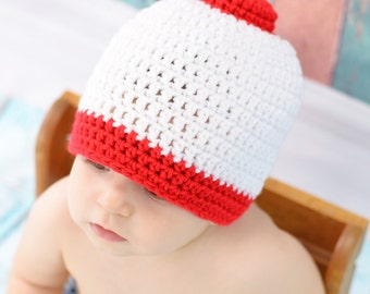 Fishing Bobber Hat/Fisherman Hat (fits babies to adults)