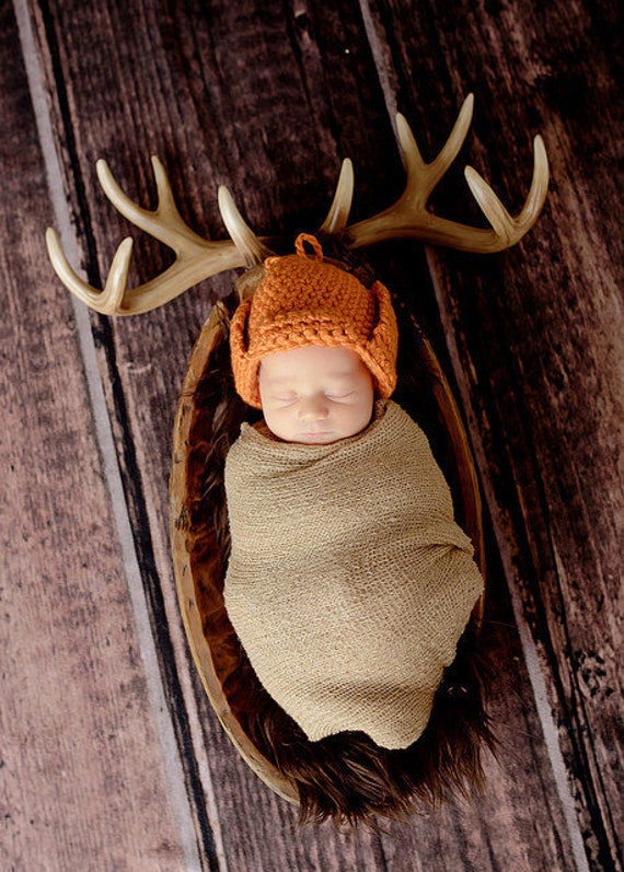 Fuddy Duddy Hunter Hat Knitting Pattern - All Sizes Newborn Through Adult Included