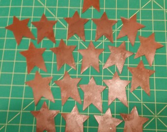 8 Royal Blue Barn Star Metal Primitive Antiques Rockandrun Ch