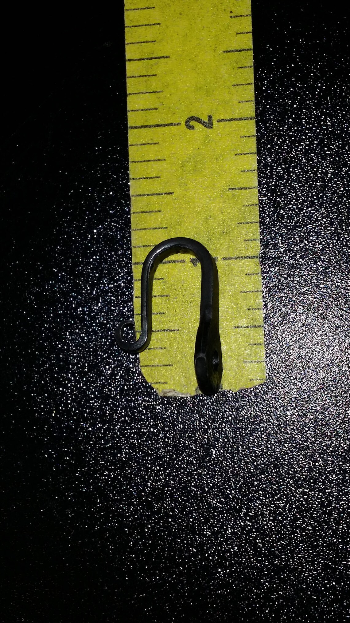 6 or 20 Small Wrought Iron Nail Hooks 11/8 Tall Etsy