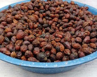 Unscented Rosehips 3lb Bulk Buy, Whole Dried Rose Hips, DIY Potpourri Primitive Candle Botanicals, Make Your Own Bowl Filler, Large Bag