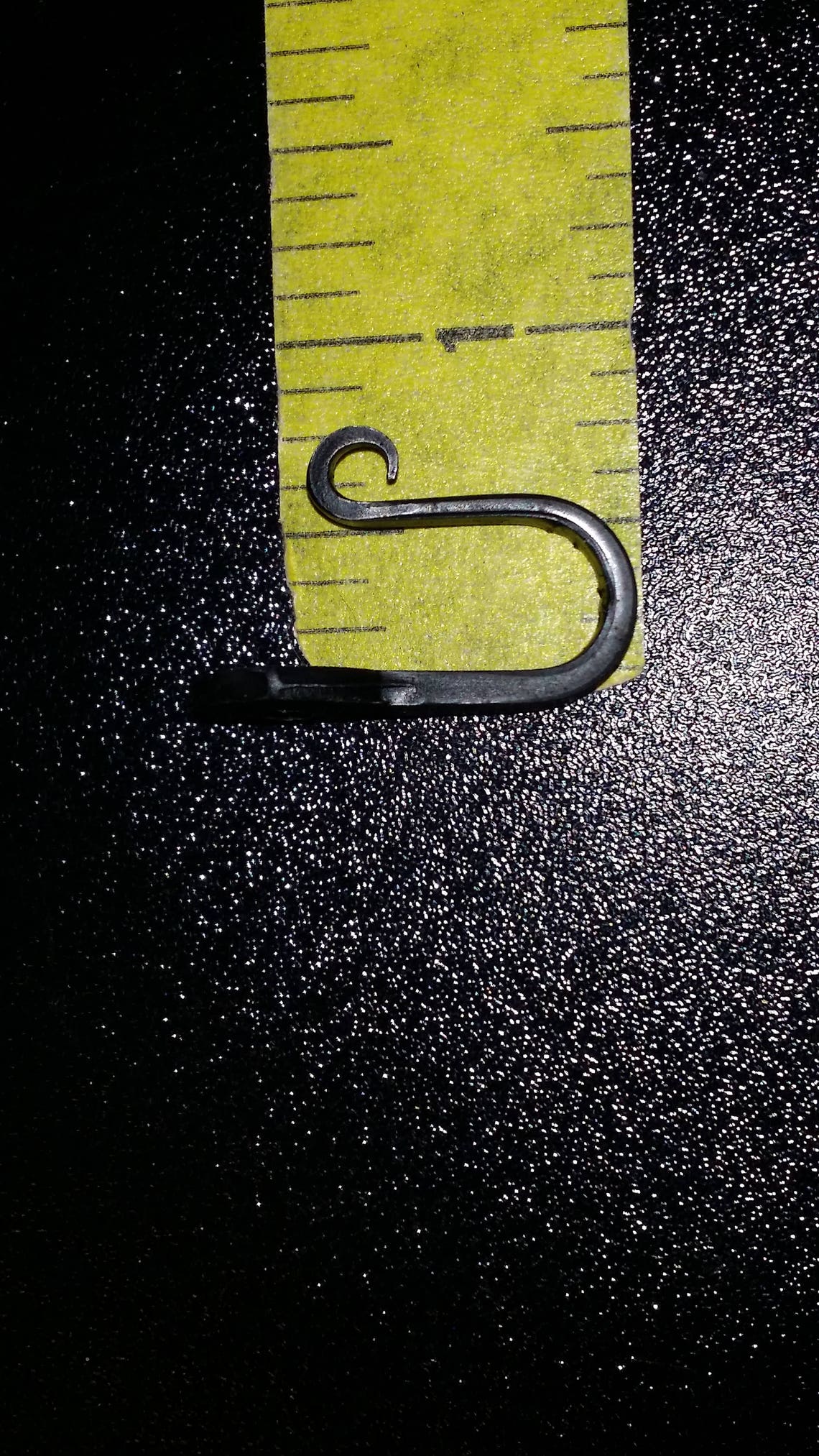 6 or 20 Small Wrought Iron Nail Hooks 11/8 Tall Etsy