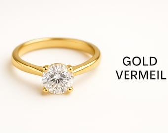 Plata de ley bañada en oro vermeil: joyería duradera con baño de oro