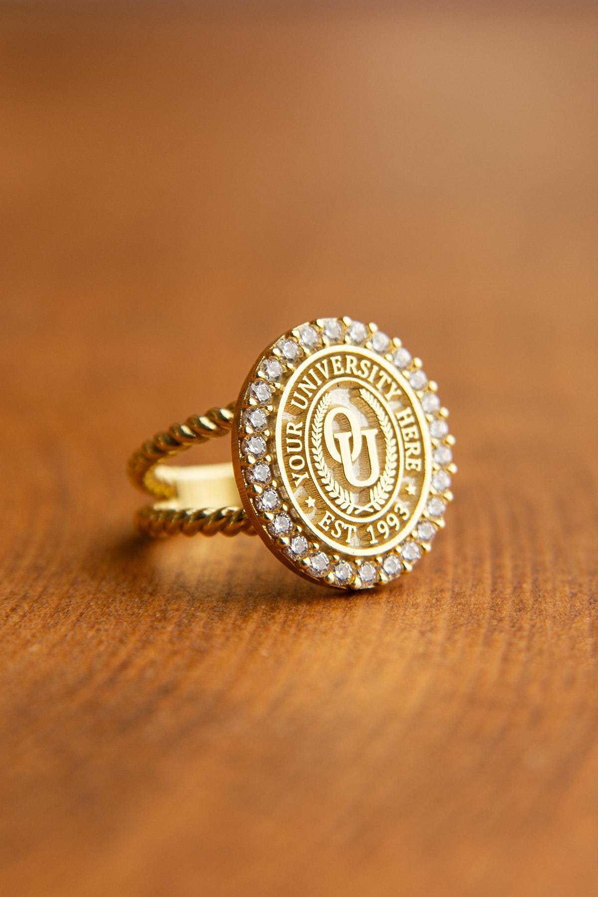 10k college ring - Etsy 日本