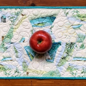 Lake Moments Quilted Table Runner