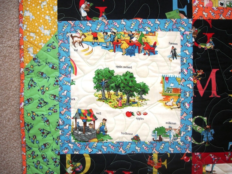 Kid Size Quilt A is For...