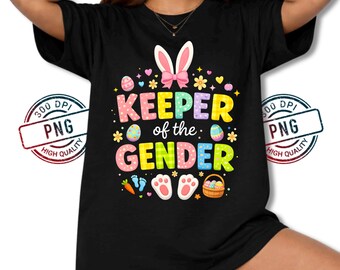 Keeper Of The Gender PNG, Projekt Wielkanocnego Zajączka Ujawniającego Płeć, Zabawne Ogłoszenie Ciąży PNG