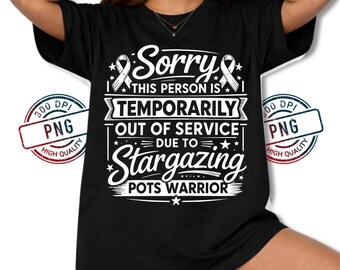 Temporarily Out of Service Stargazing PNG, Funny Stargazer Astronomy Design, Stargazing Humor Digital Download