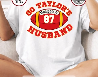 Go Taylor's Husband PNG, Travis Kelce Game Day Design (Digital Download)