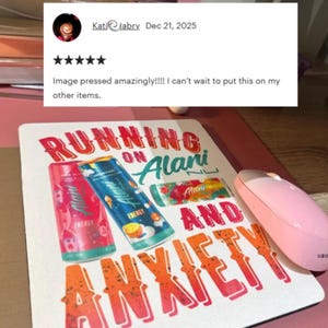 Funny Alani Nu & Anxiety PNG: Energy Drink Humor, DIY Crafts (Digital Download) image 2