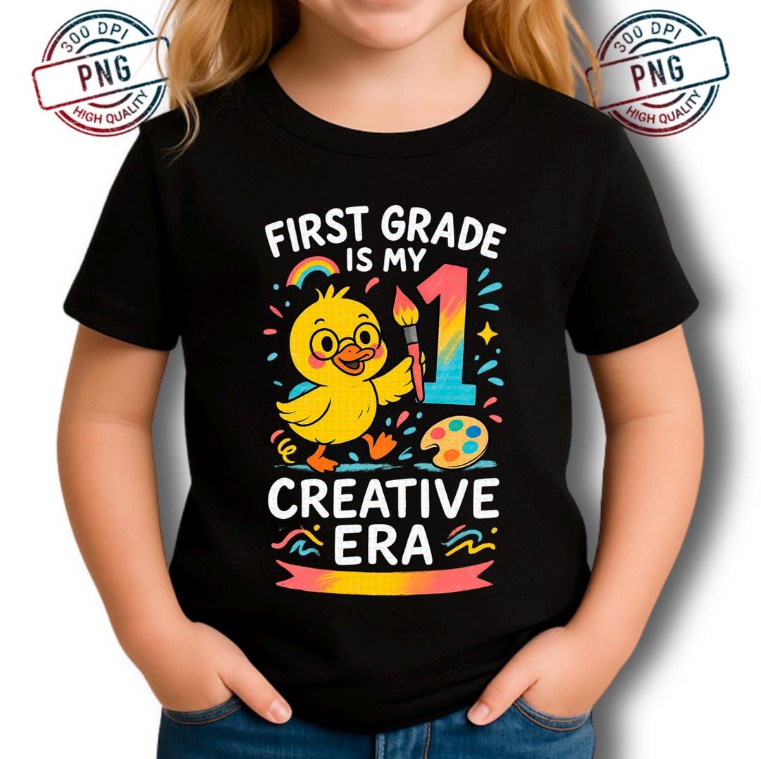 First Grade Duck PNG: