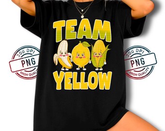 Zabawny zespół żółty PNG: Banan, cytryna, kreskówka kukurydzy (projekt cyfrowy)