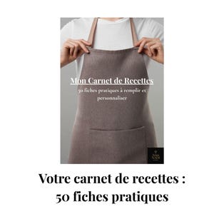 Druckbares Rezeptbuch | PDF-Kochjournal | Rezeptplaner zum Ausfüllen und Personalisieren | 50 Premiumseiten