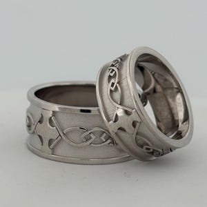 Celtic Knot Jewelry - Celtic Knot Ring - Celtic Knotwork Ring - Celtic Bands - Celtic Wedding Bands - Irish Ring Silver