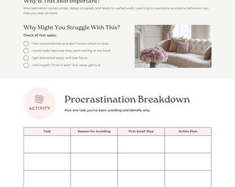 Guia de procrastinação, livro de gerenciamento de tempo, dicas de produtividade, auxílio para estudos, autoajuda para estudantes, guia acadêmico