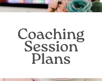 Executive Functioning Session Plans for Coaching, Personalized Coaching Tools, Educational Mindfulness Guide, Learning Resource