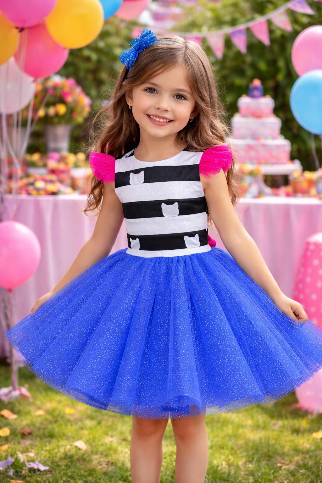 gabby birthday dress Gabby's Dollhouse Inspired | Sparkle Tulle Dress | Girls Party Dress | Handmade Princess Outfit Jessica Simpson Qamille Satin light pink midi dress Style:Top This lovely Custom Gabby’s