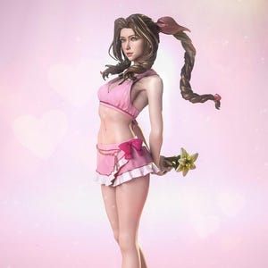 Sexy Anime Girl NSFW STL File 3D Printable Ecchi Figure Seductive Anime Statue