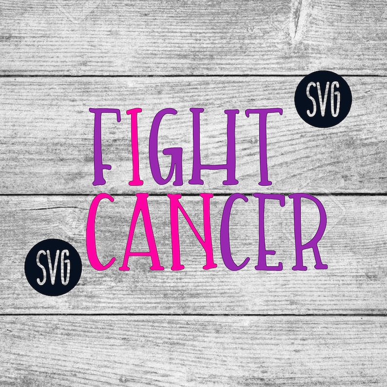 Kampf gegen Krebs SVG Krebs Svg Kampf Kampf Gegen Krebs Etsy