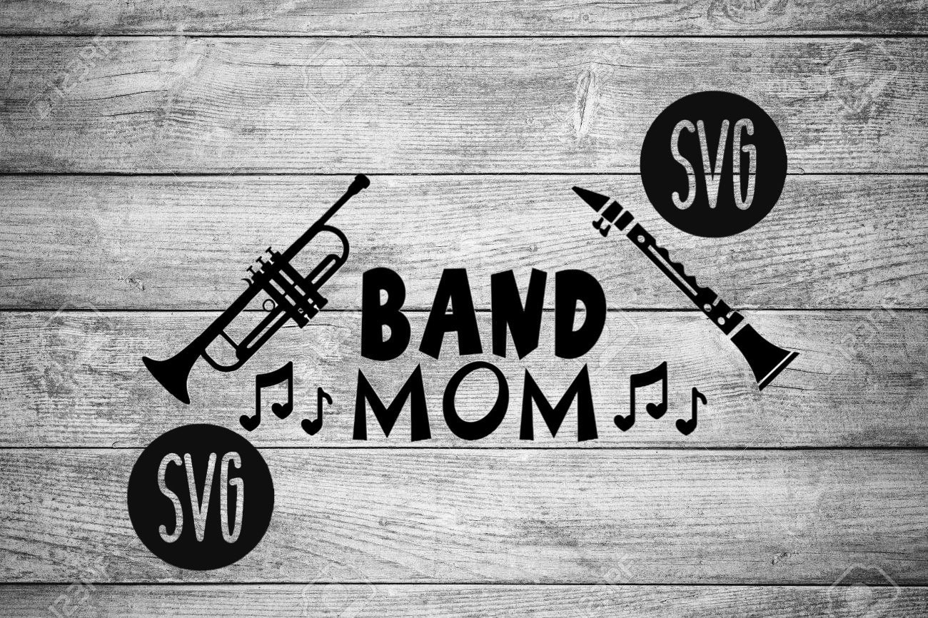 Band Mom Trumpet Svgsvgband Etsy