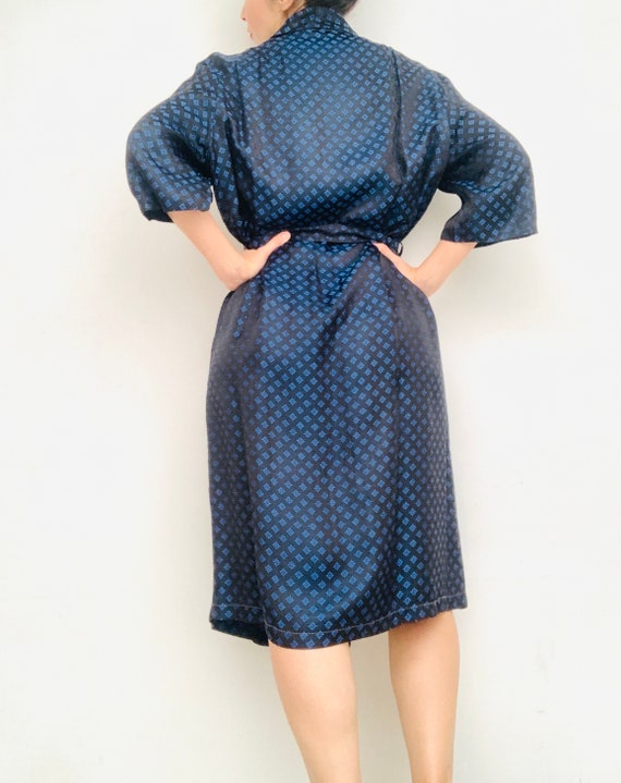 Original vintage men's robe 1970s, retro dressing gow… Gem