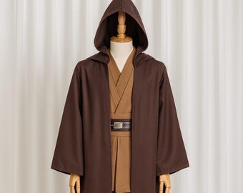 Jedi Kenobi Cosplay Kenobi Costume Star Wars Cosplay Outfit