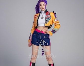 Kids Rumi Cosplay Rumi Costume – KPop Demon Hunters Movie Outfit