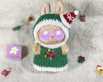 Noel Outfit, Christmas Doll Clothes, Custom Plush Clothing for Forest Monsters