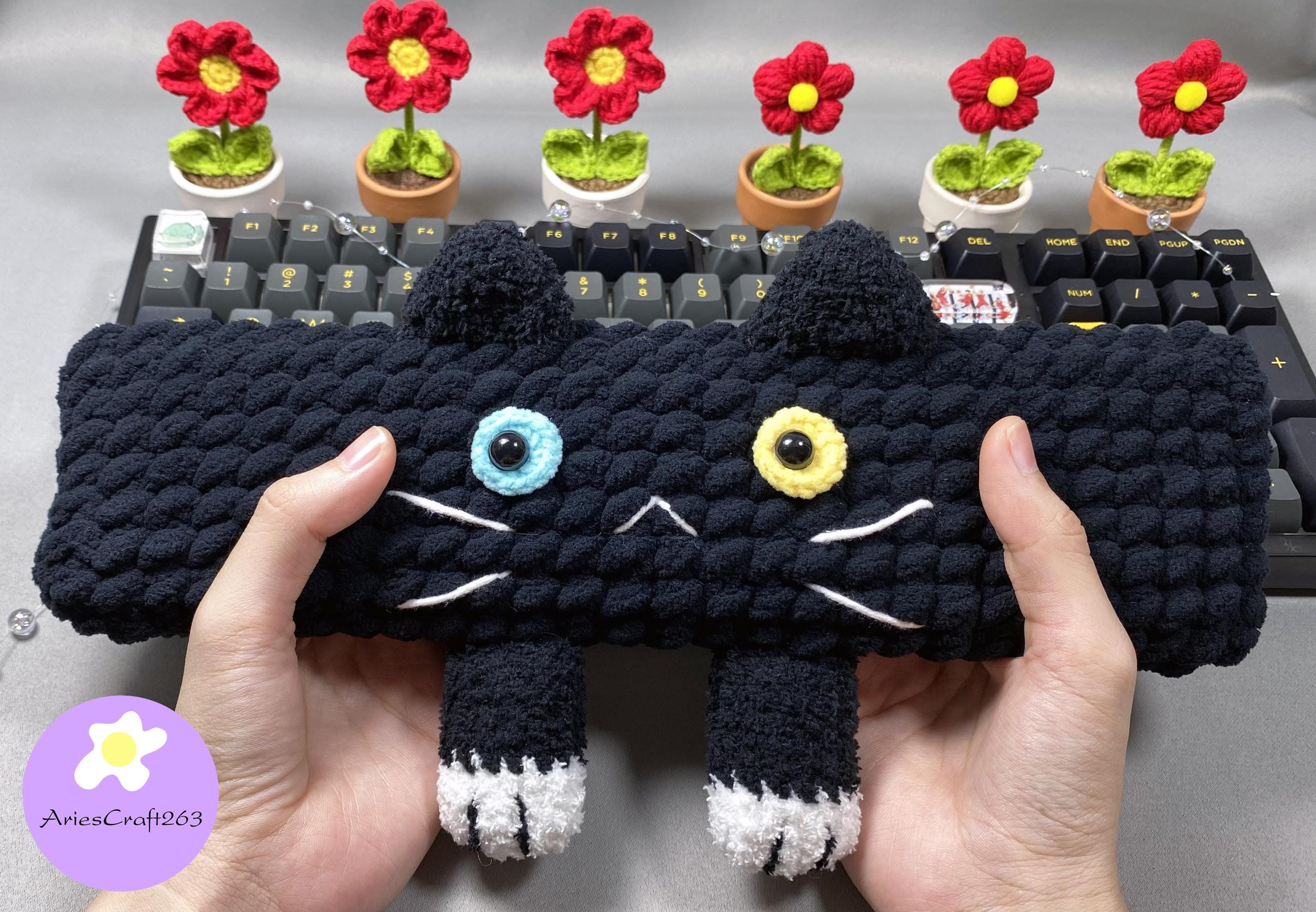 Wool Arm Rests Handmade Wool Wrist Rest - Cat Shape, Anniversary Gift - Etsy