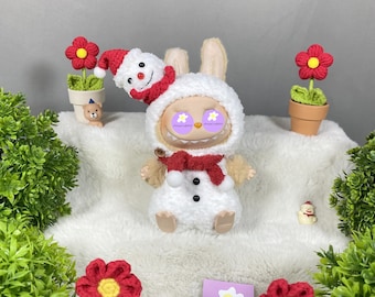 Snowman Outfit, Christmas Clothes: Fits 17cm Dolls (DOESN’T include Doll), christmas gifts