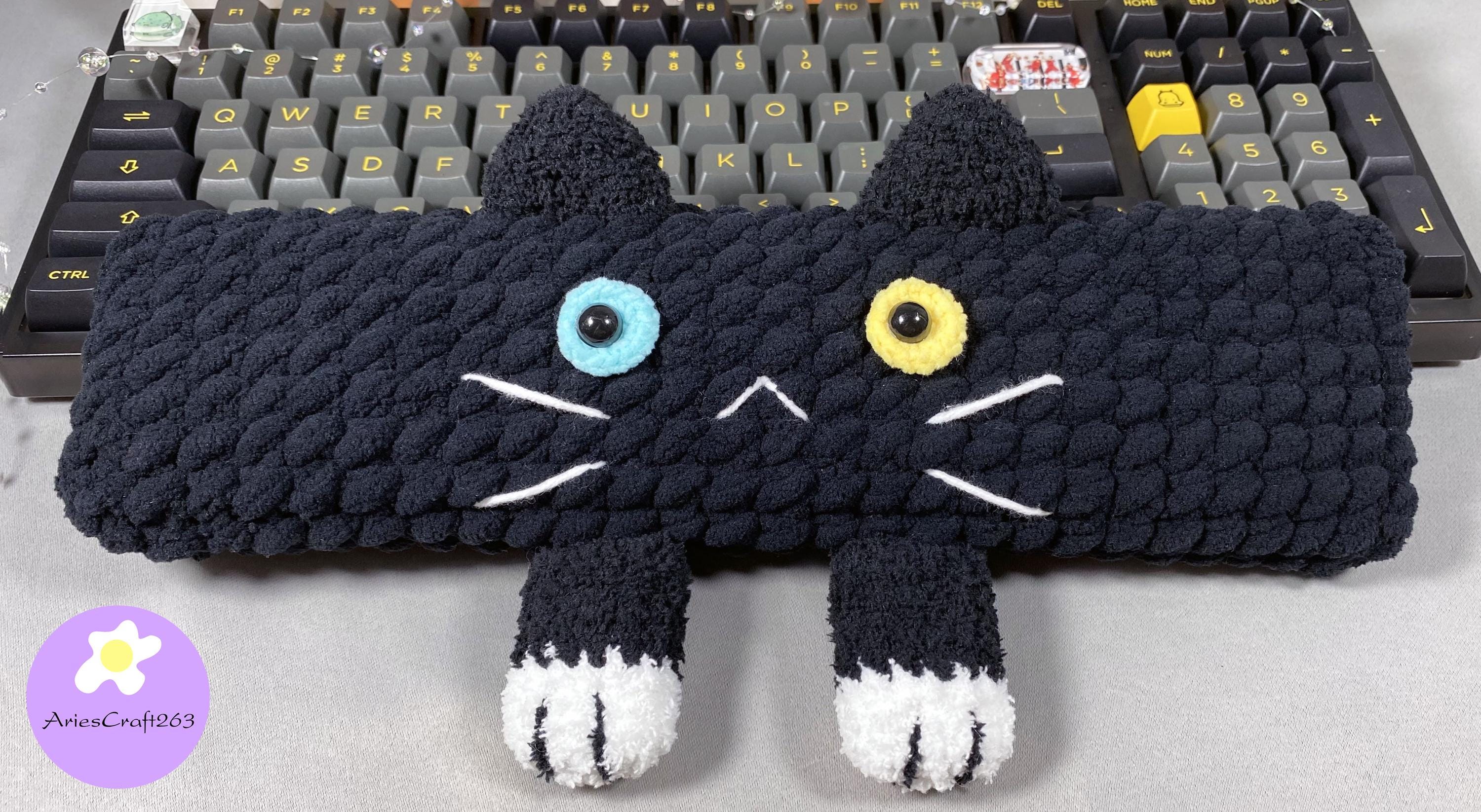 Wool Arm Rests Handmade Wool Wrist Rest - Cat Shape, Anniversary Gift - Etsy
