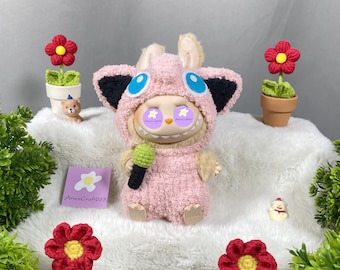 Jggly.puff Puppen Kleidung, Kleidung für Wald Monster, Gehäkelte Monster Kleidung