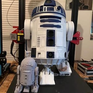 Life-Size R2-D2 STL Model – Full Scale 3D Printable Droid Model Files