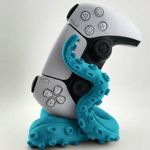 PS5 Controller Stand – Octopus Tentacle Design | Unique 3D Printed Holder | Multiple Colors Available