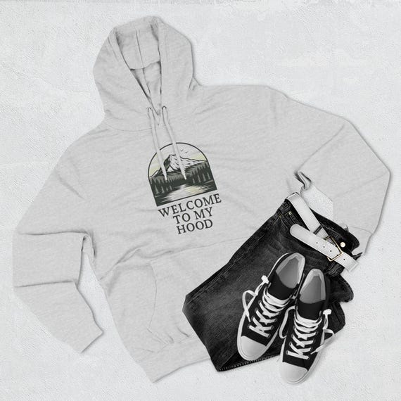Stay Warm in Style: Mt Hood Fleece Hoodie - Your PNW Essential