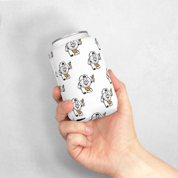 Boozy Golf Pattern Can Cooler Sleeve | Drink Insulator