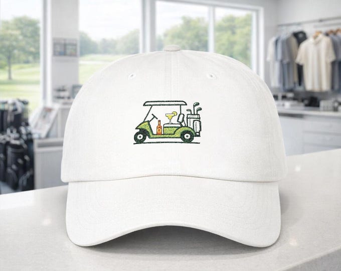 Margarita & Tequila Golf Cart Cap | Golf Course Beverage Hat