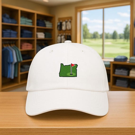Oregon Golf Green Dad Cap | Pacific Northwest Golf Hat